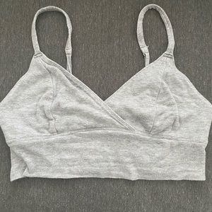 Light gray super soft Hollister bralette